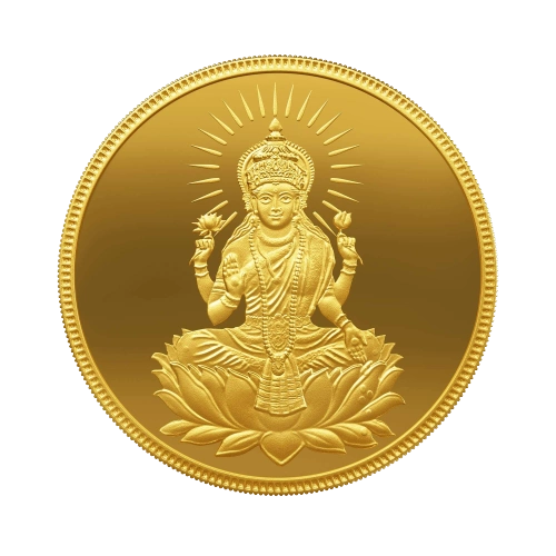 LAKSHMI 24K 5 GM GOLD COIN