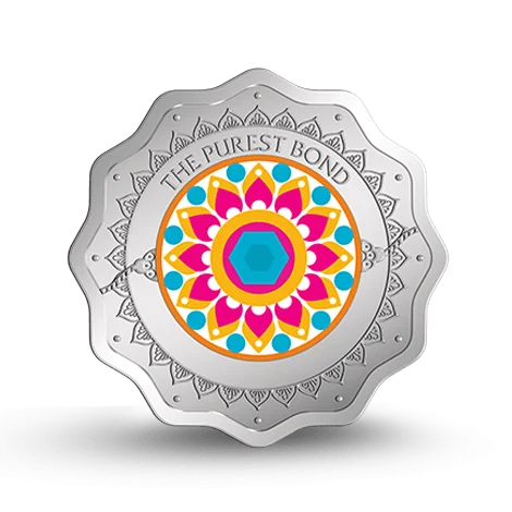 RAKSHA BANDHAN SILVER GIFTING COIN FOR SISTER